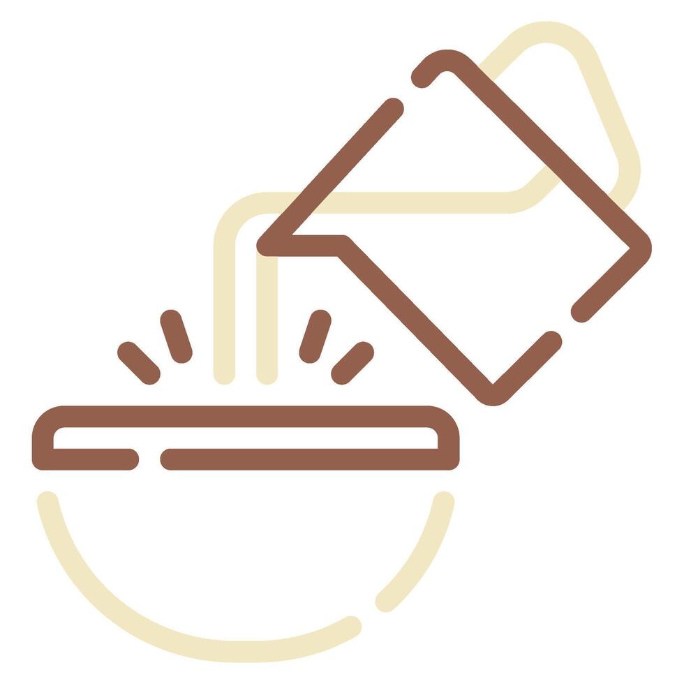 Pour Over icon for web, app, infographic, etc vector