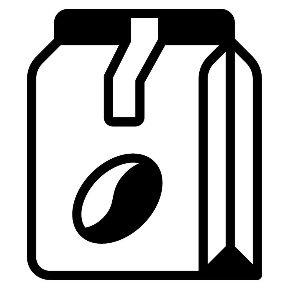 Coffee Bag icon for web, app, infographic, etc vector