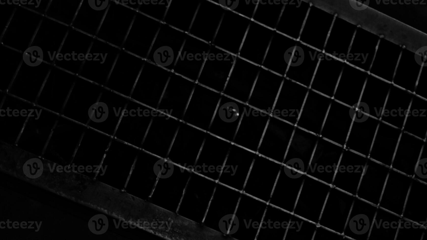 Iron design with geometric pattern with grid wallpaper texture pool decoration photo