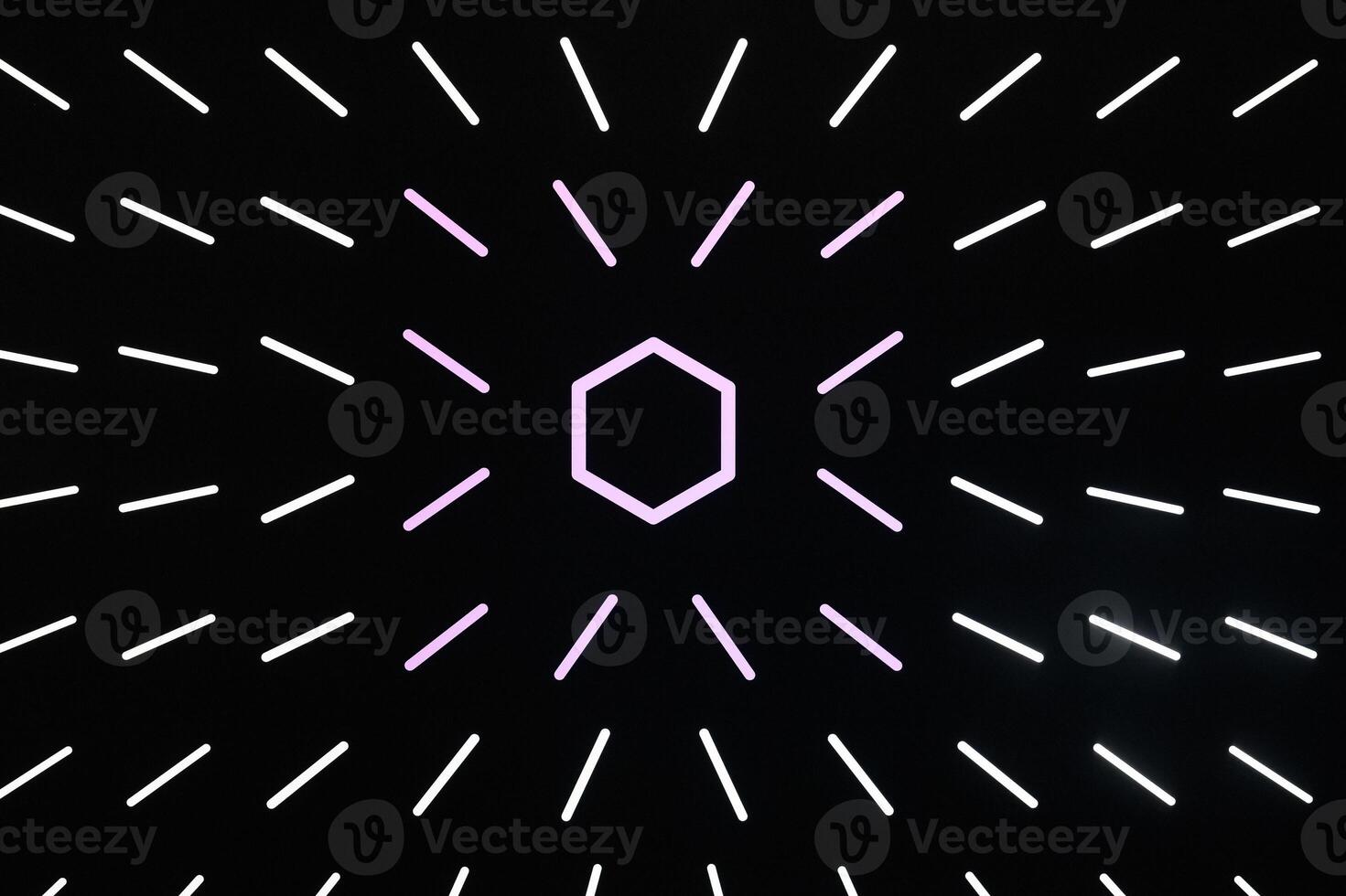 Modern stylish texture. Abstract, black background repeating with chaotic strokes. photo