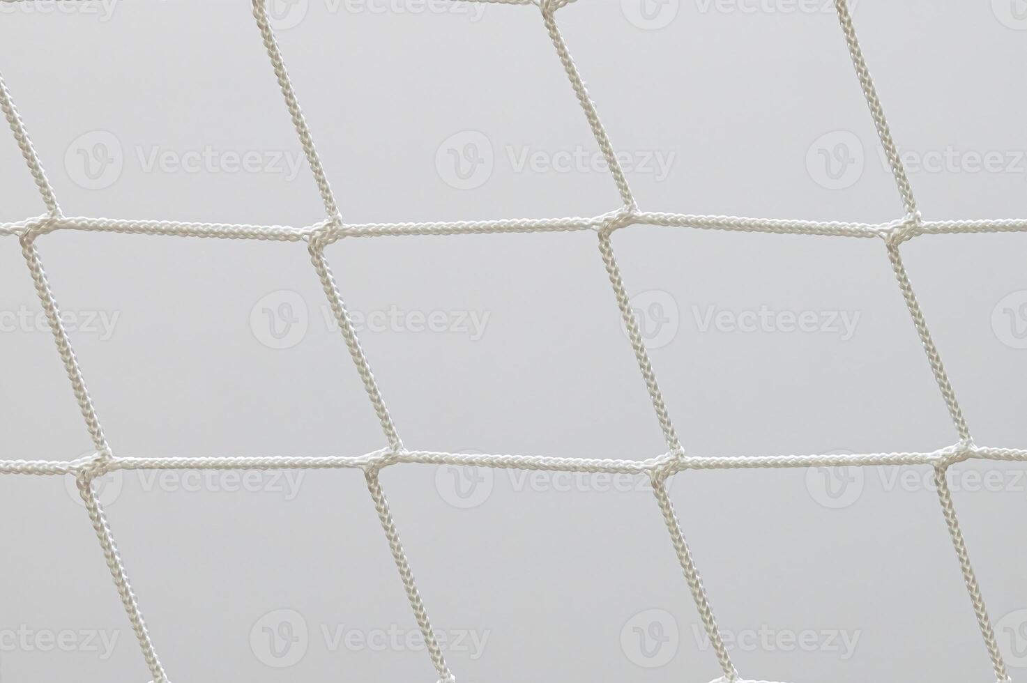 Close-up view of the mesh nets installed on the sides of the stairs for security purposes. photo