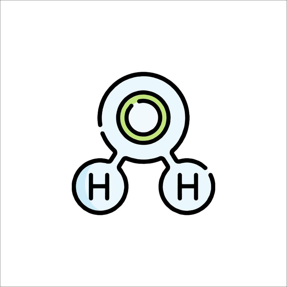 A green and white logo with a circle and a green dot vector