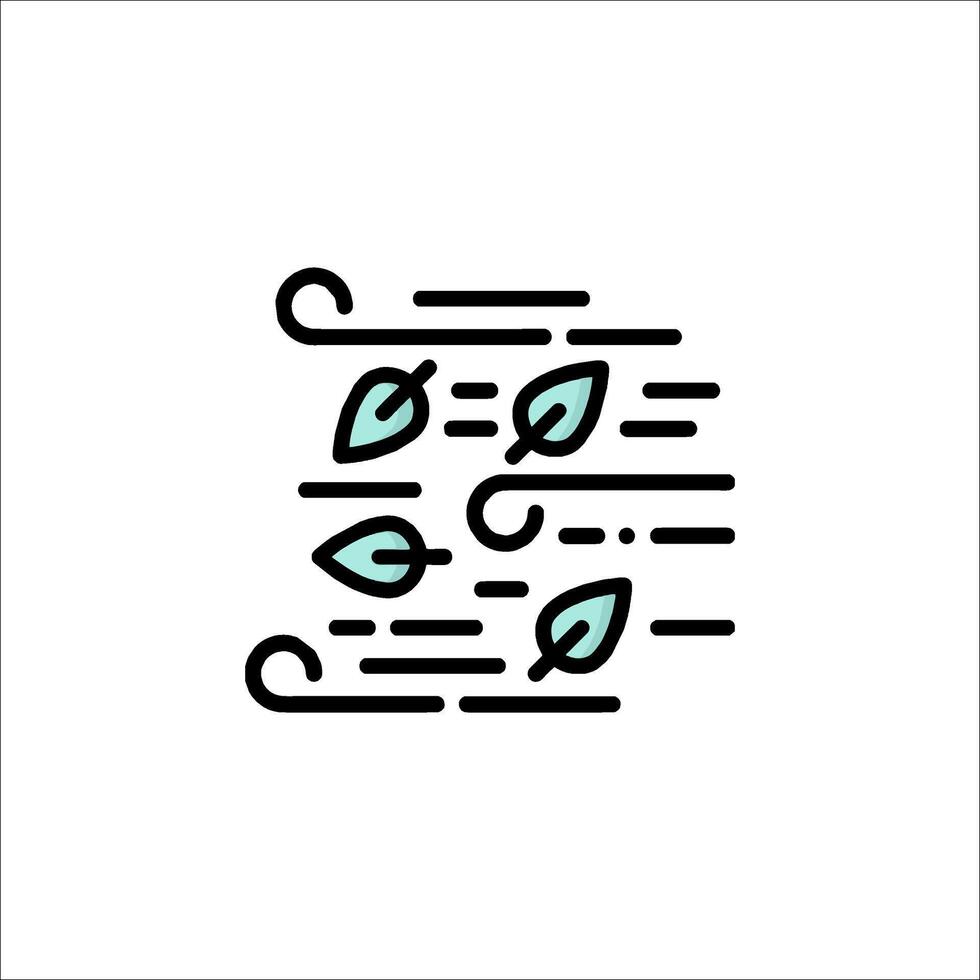 A line drawing of leaves on a white background vector