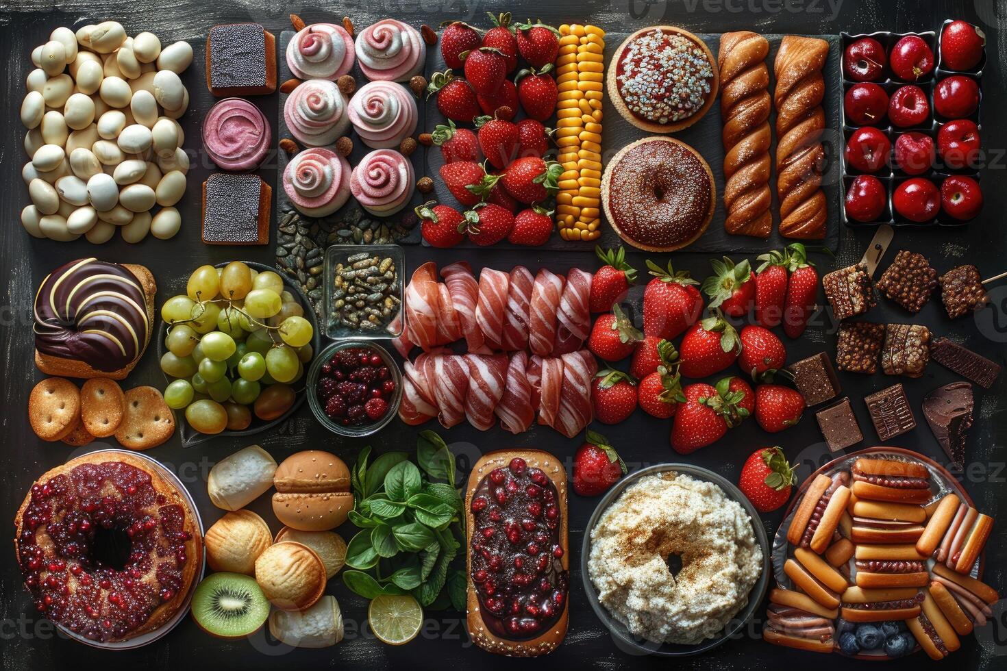 A Culinary Masterpiece A Feast of Sweet and Savory Delights photo
