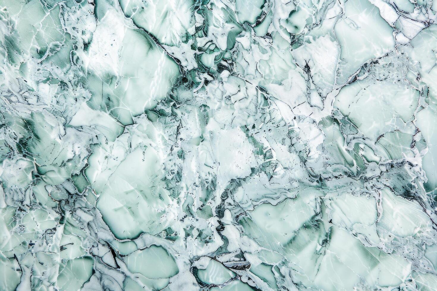 Abstract Green and White Marble Texture photo