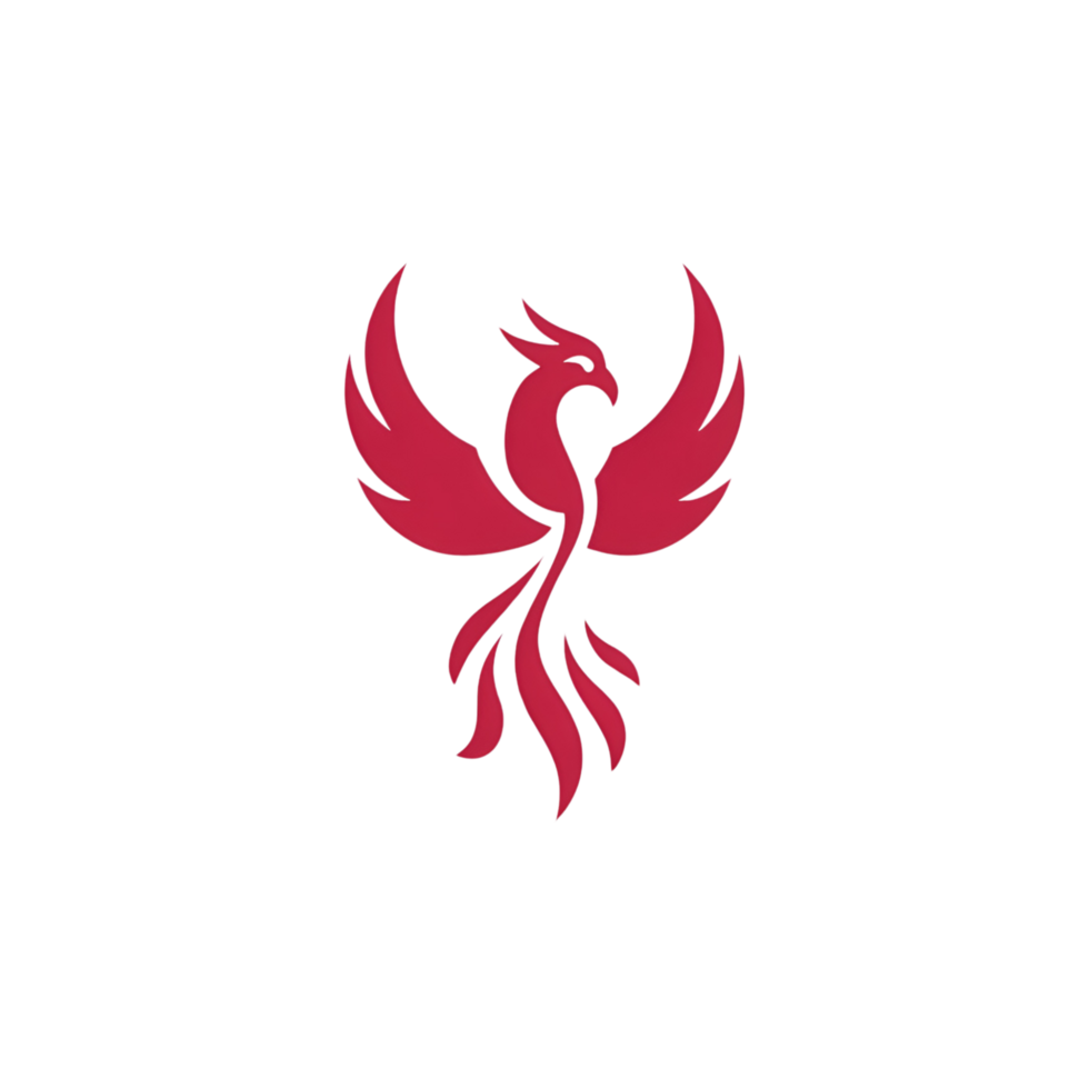 A red bird logo png