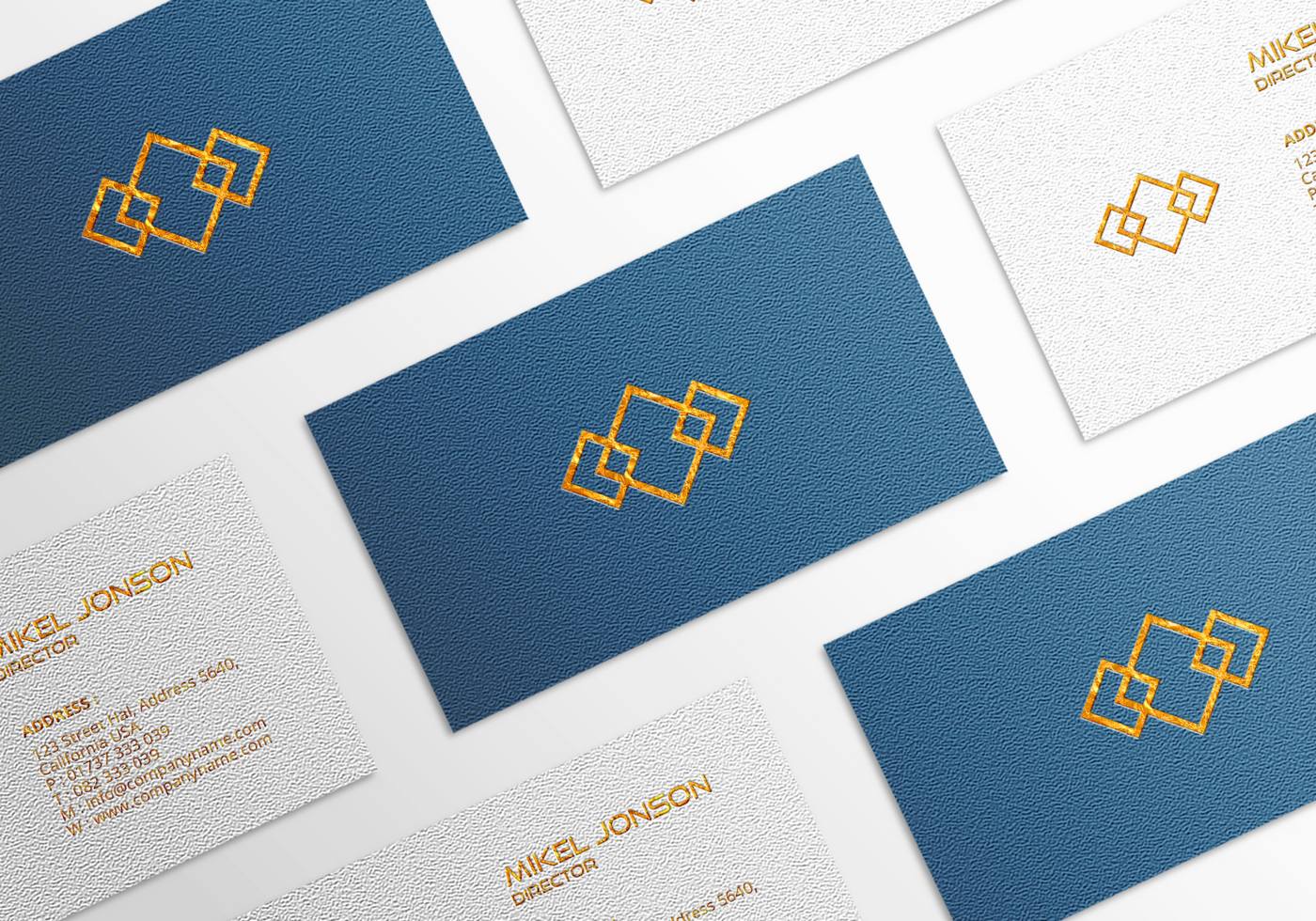 Business card Mockup Template psd