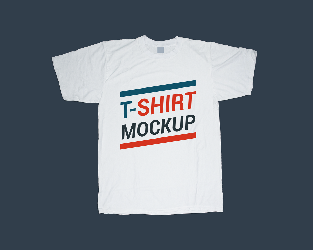 T-shirt Mockup Template psd