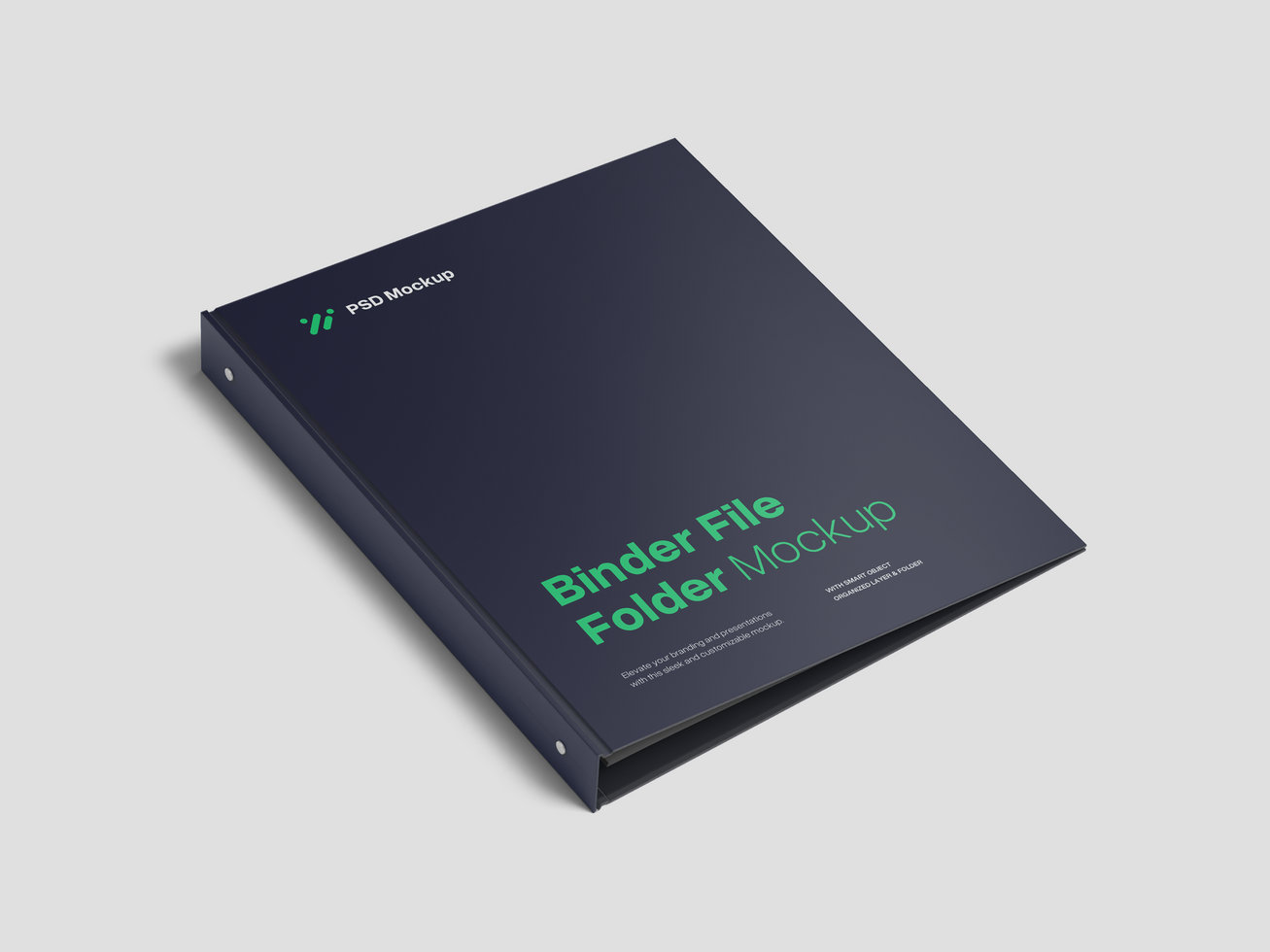 Cover Binder File Folder Mockup psd