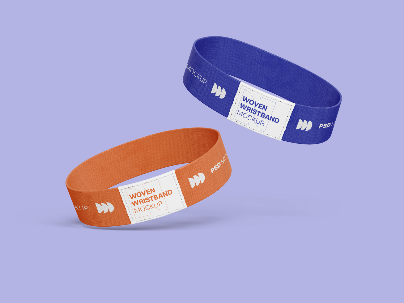 Exhibition Wristband Mockup psd