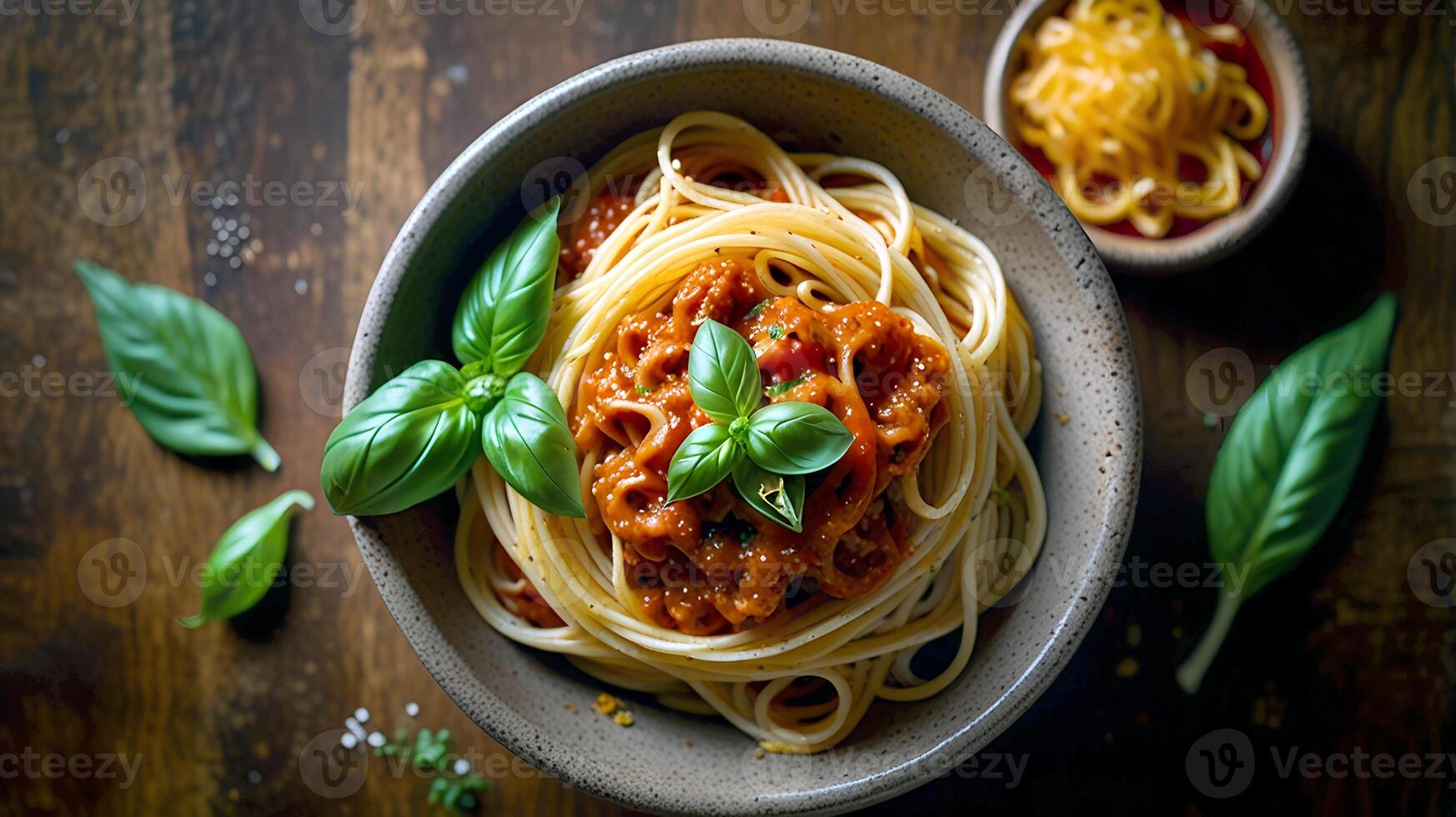 Delicious Noodle food for National Spaghetti Day photo