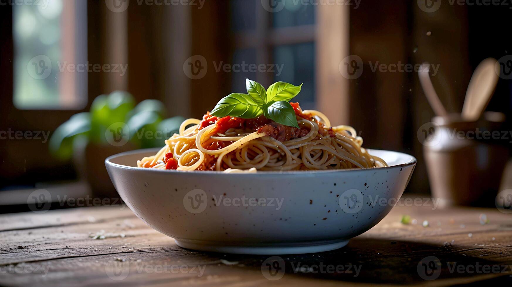 Delicious Noodle food for National Spaghetti Day photo