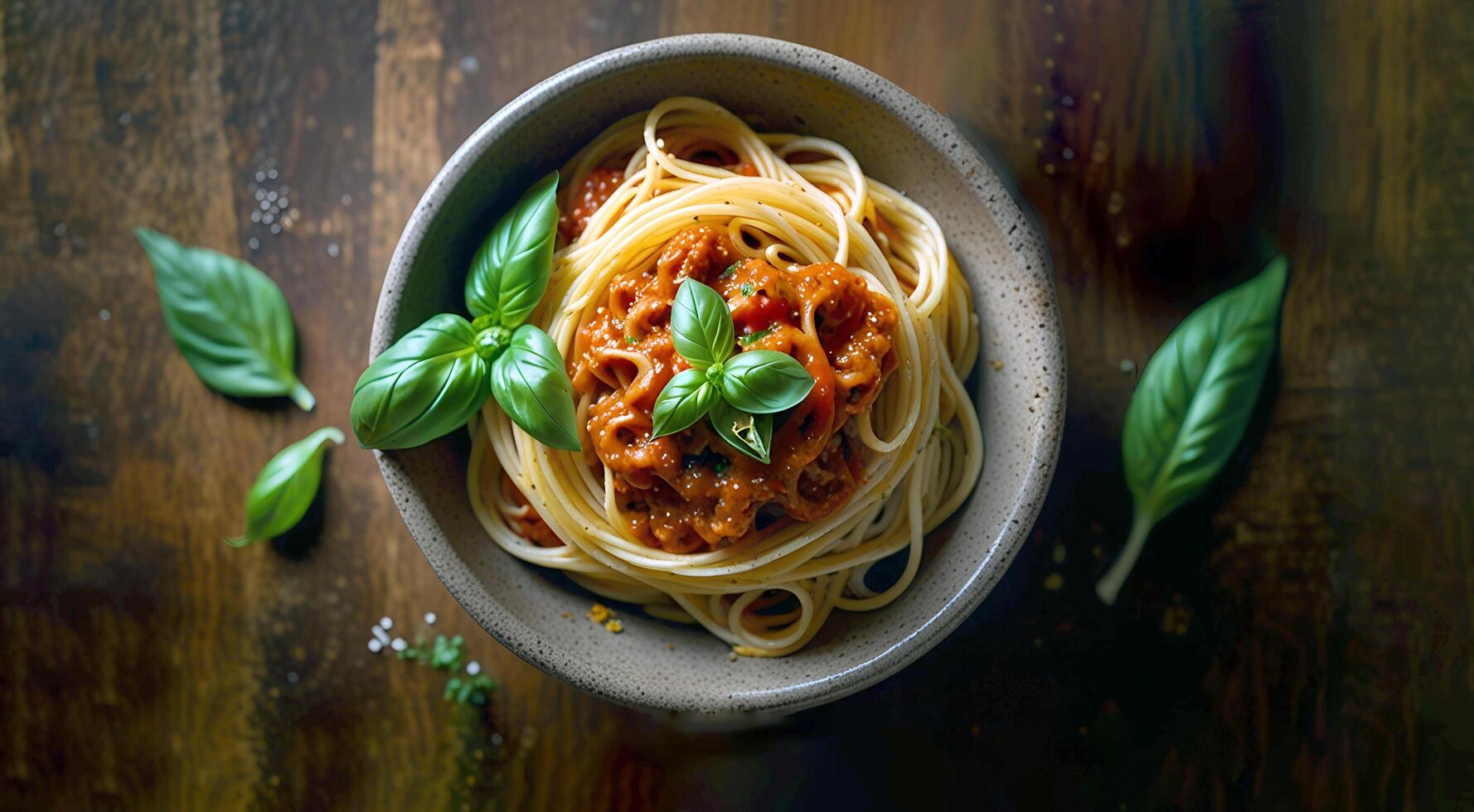 Delicious Noodle food for National Spaghetti Day photo