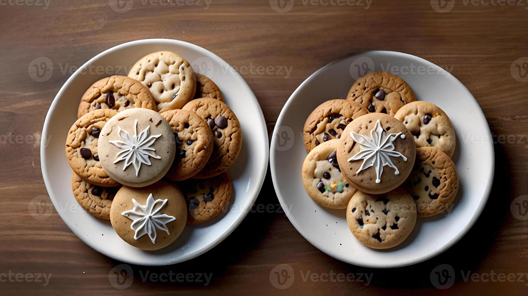 Fresh Delicious Chocolate chip cookies for National Cookie Day photo