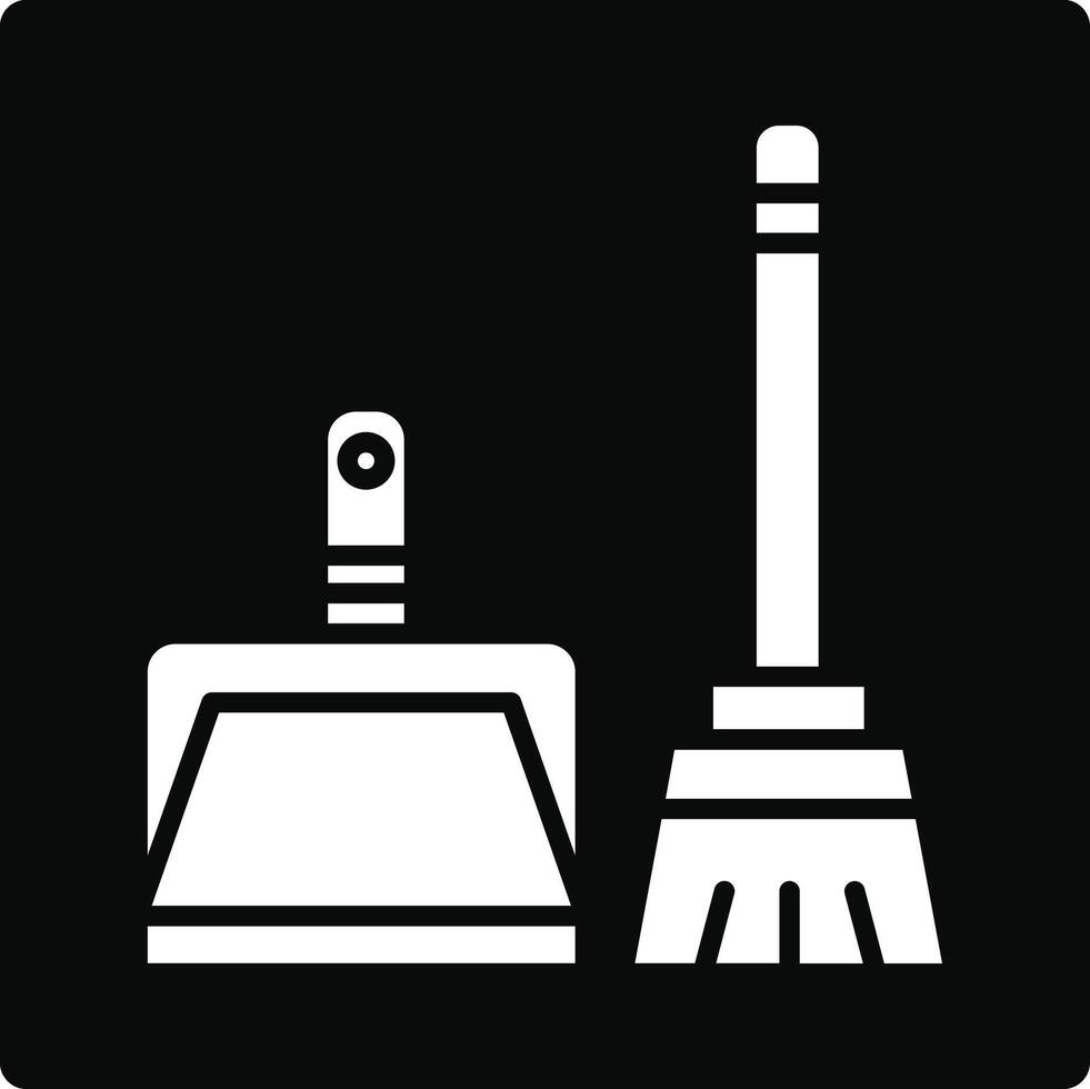 Dustpan Illustration Icon vector