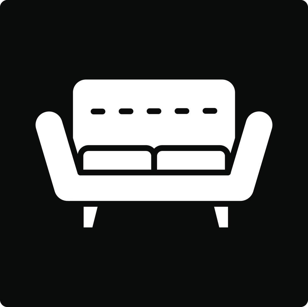 Sofa Illustration Icon vector