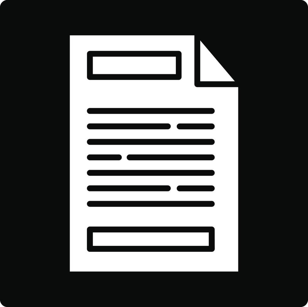 Paper Illustration Icon vector