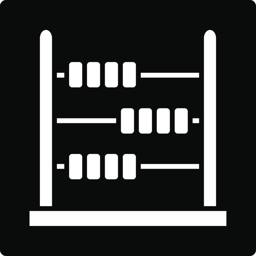 Abacus Illustration Icon vector