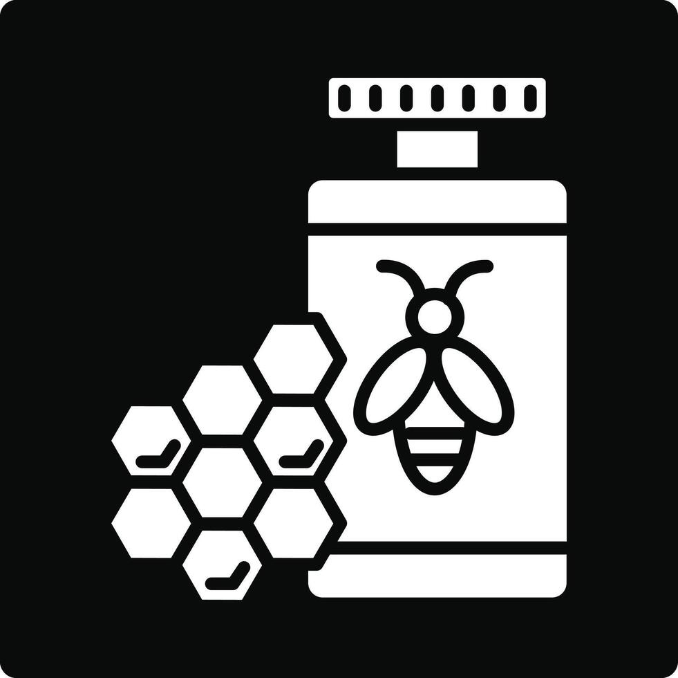 Honey Illustration Icon vector
