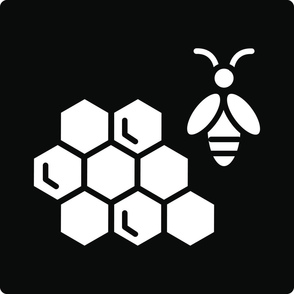 Honeycomb Illustration Icon vector