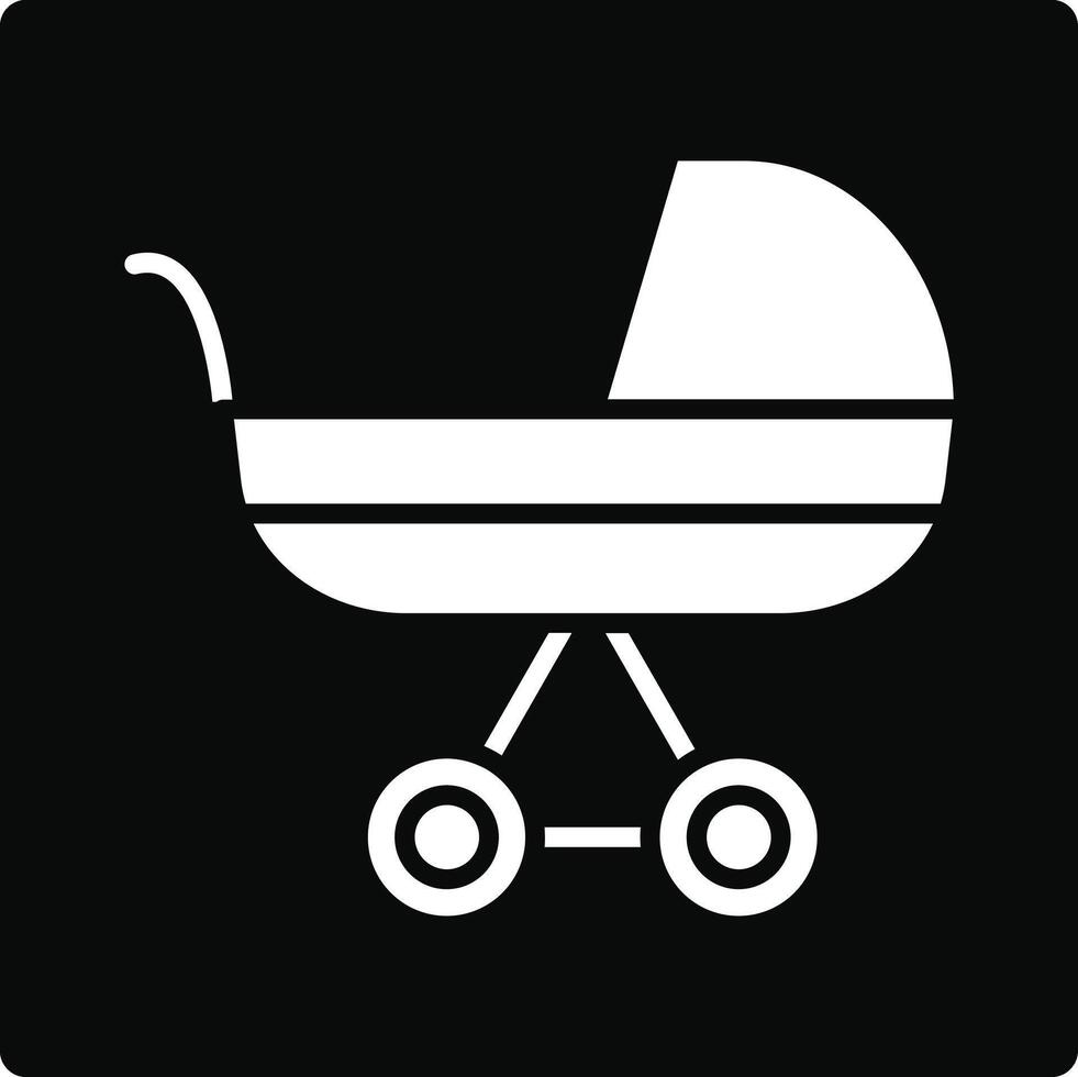 Stroller Illustration Icon vector