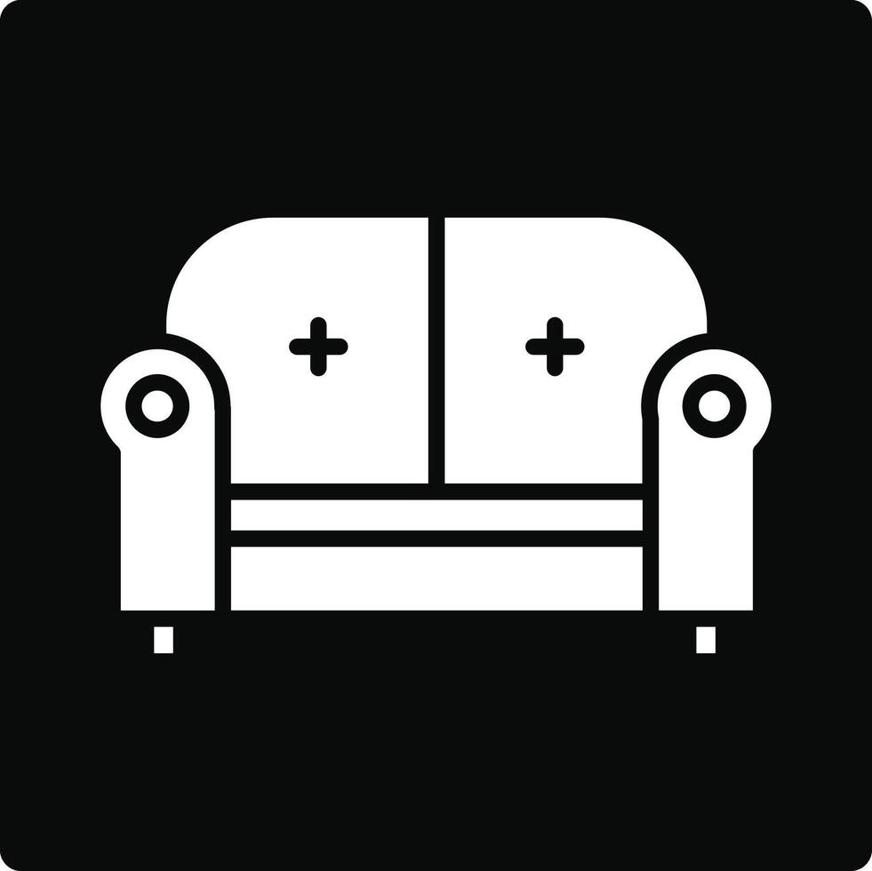 Sofa Illustration Icon vector