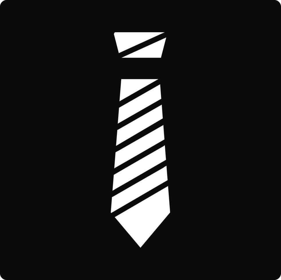 Tie Illustration Icon vector