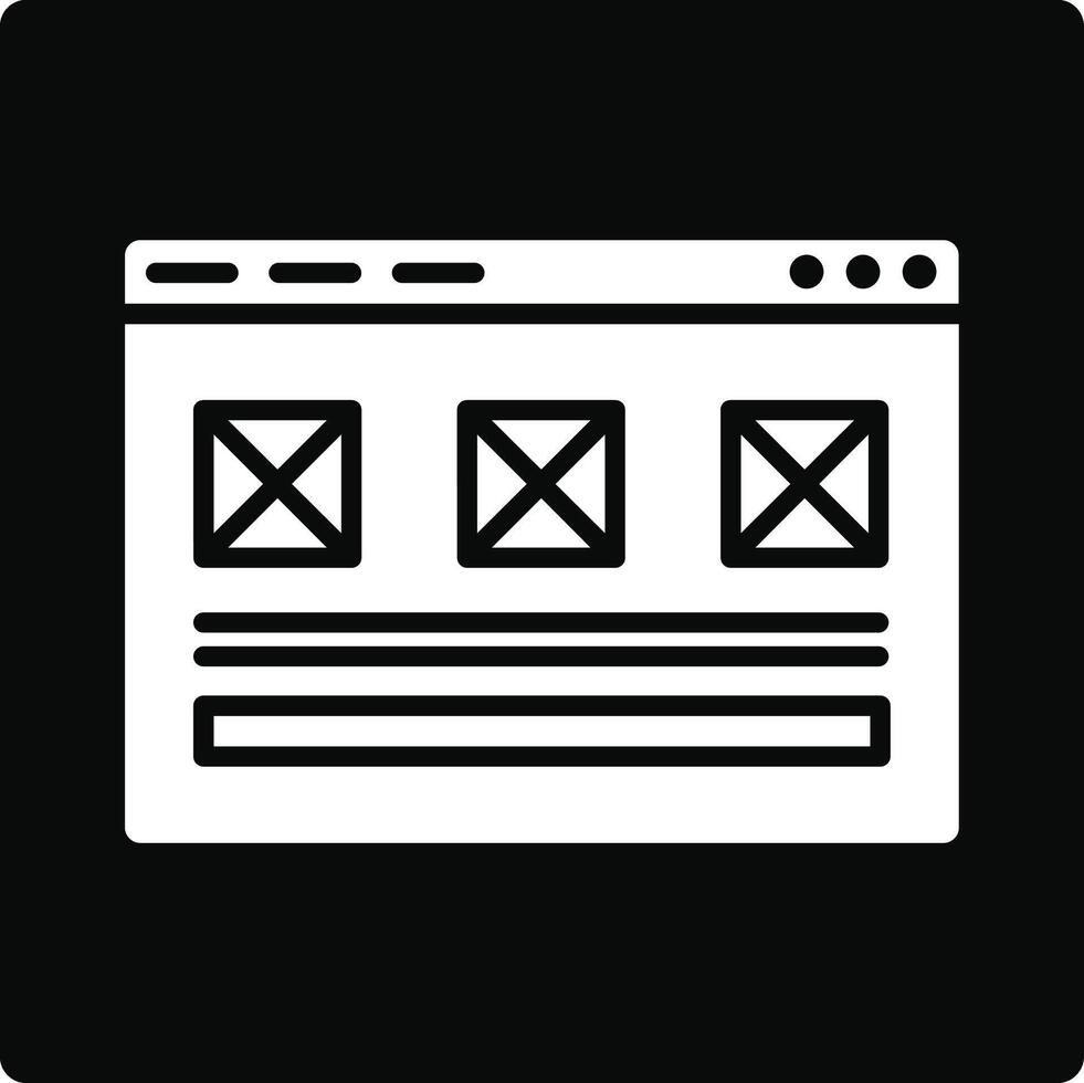 Mockup Design Illustration Icon vector