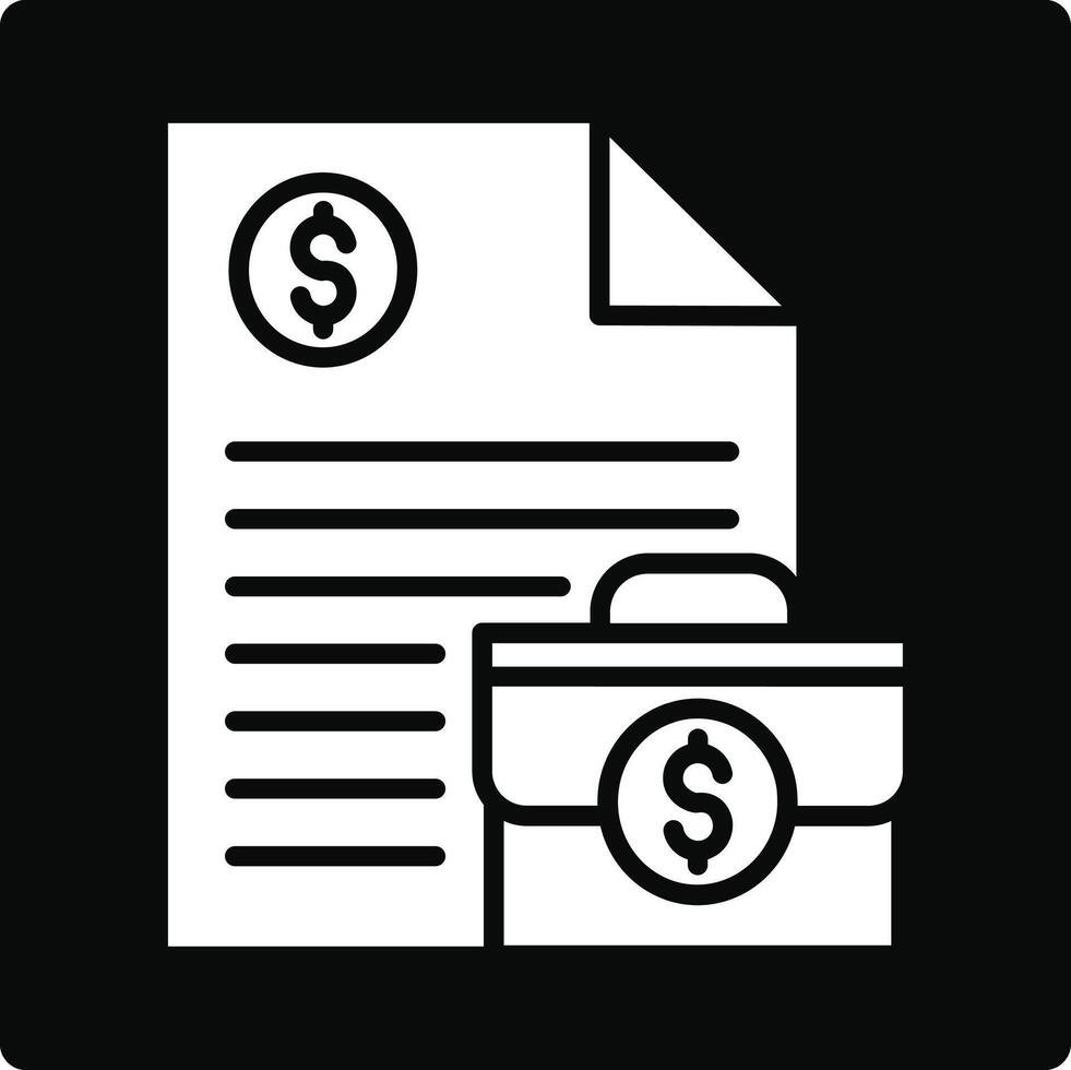 Business Files Illustration Icon vector