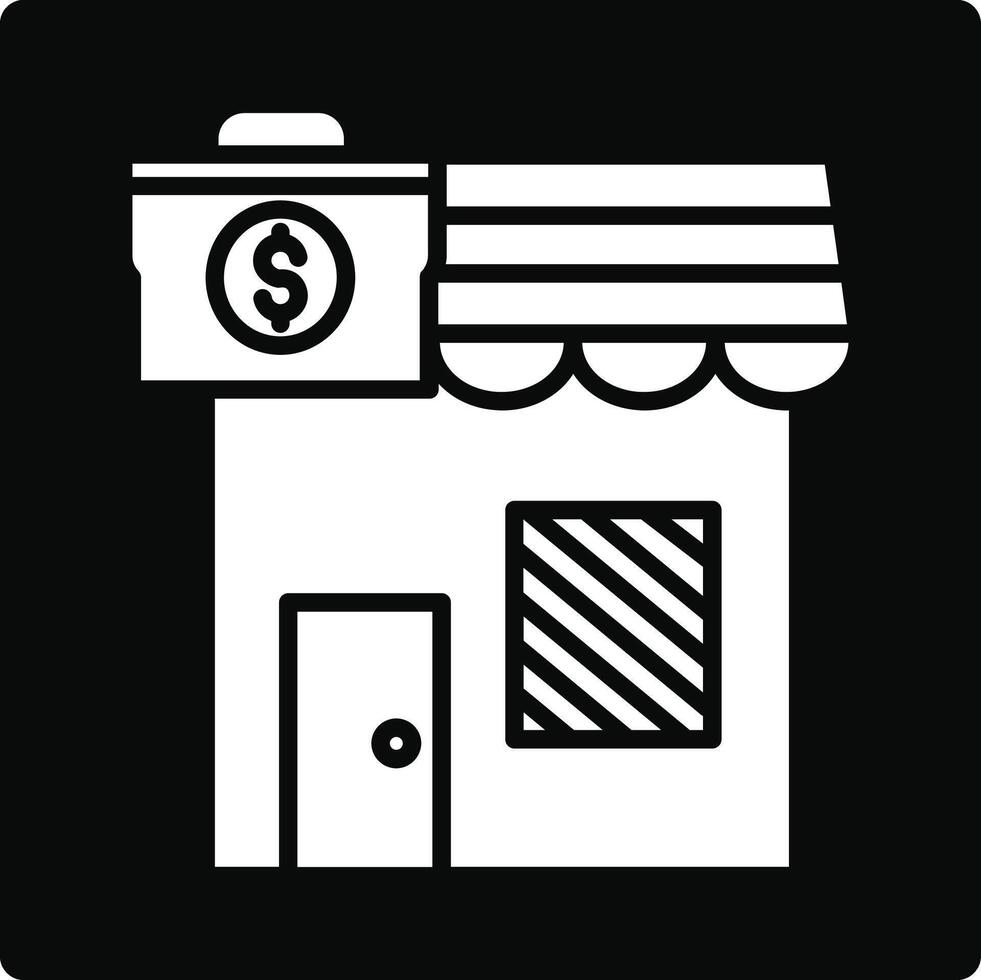 Shop Illustration Icon vector