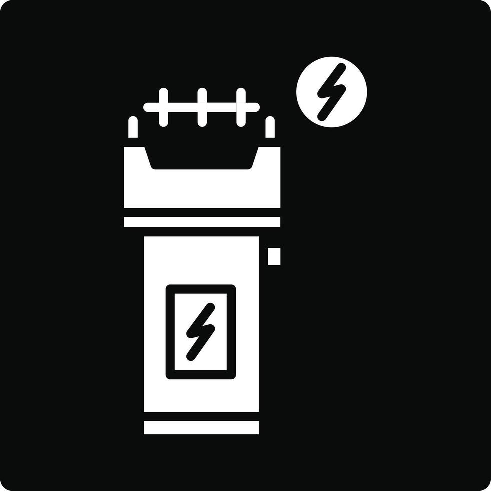Stun Gun Illustration Icon vector