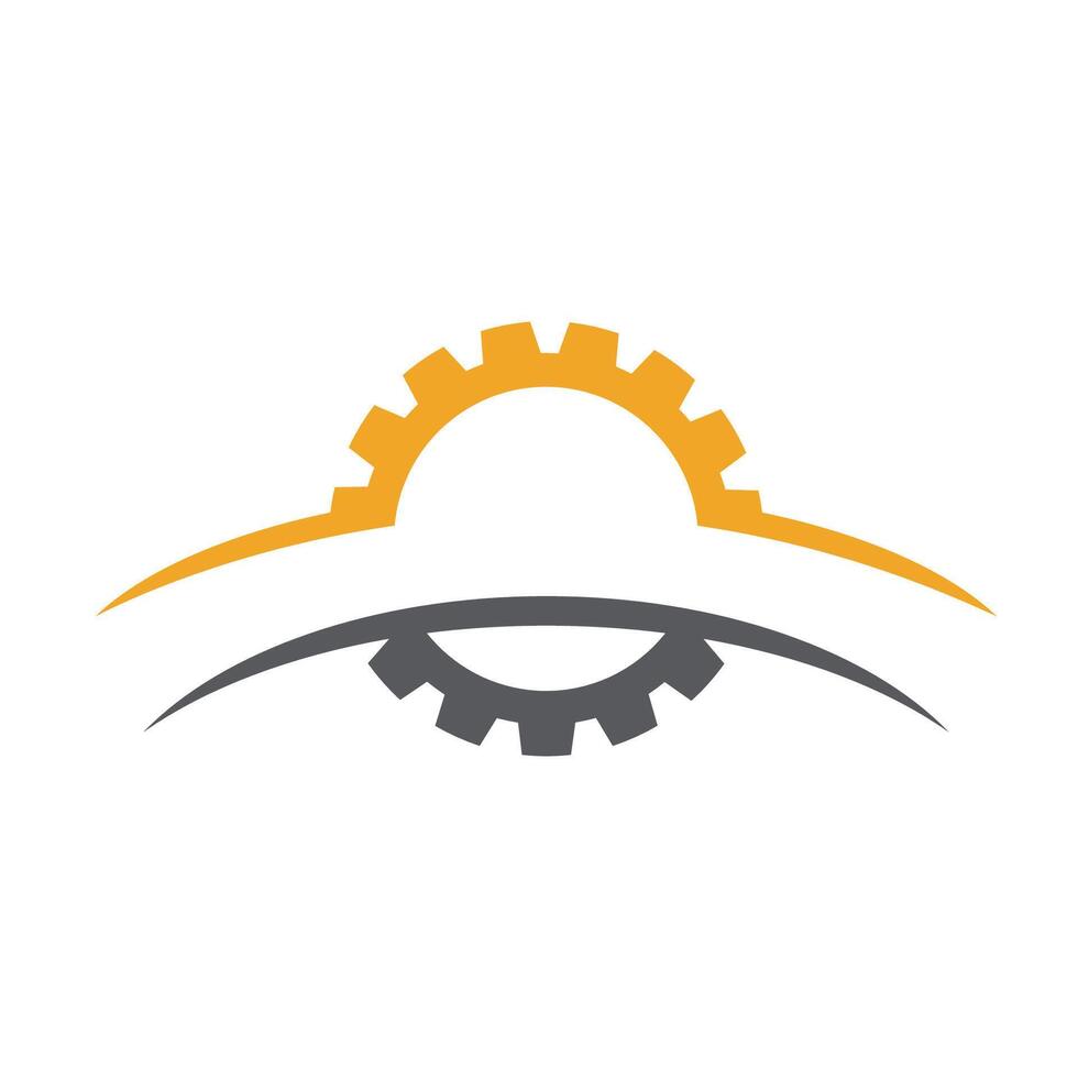 A logo for a company that makes gears vector