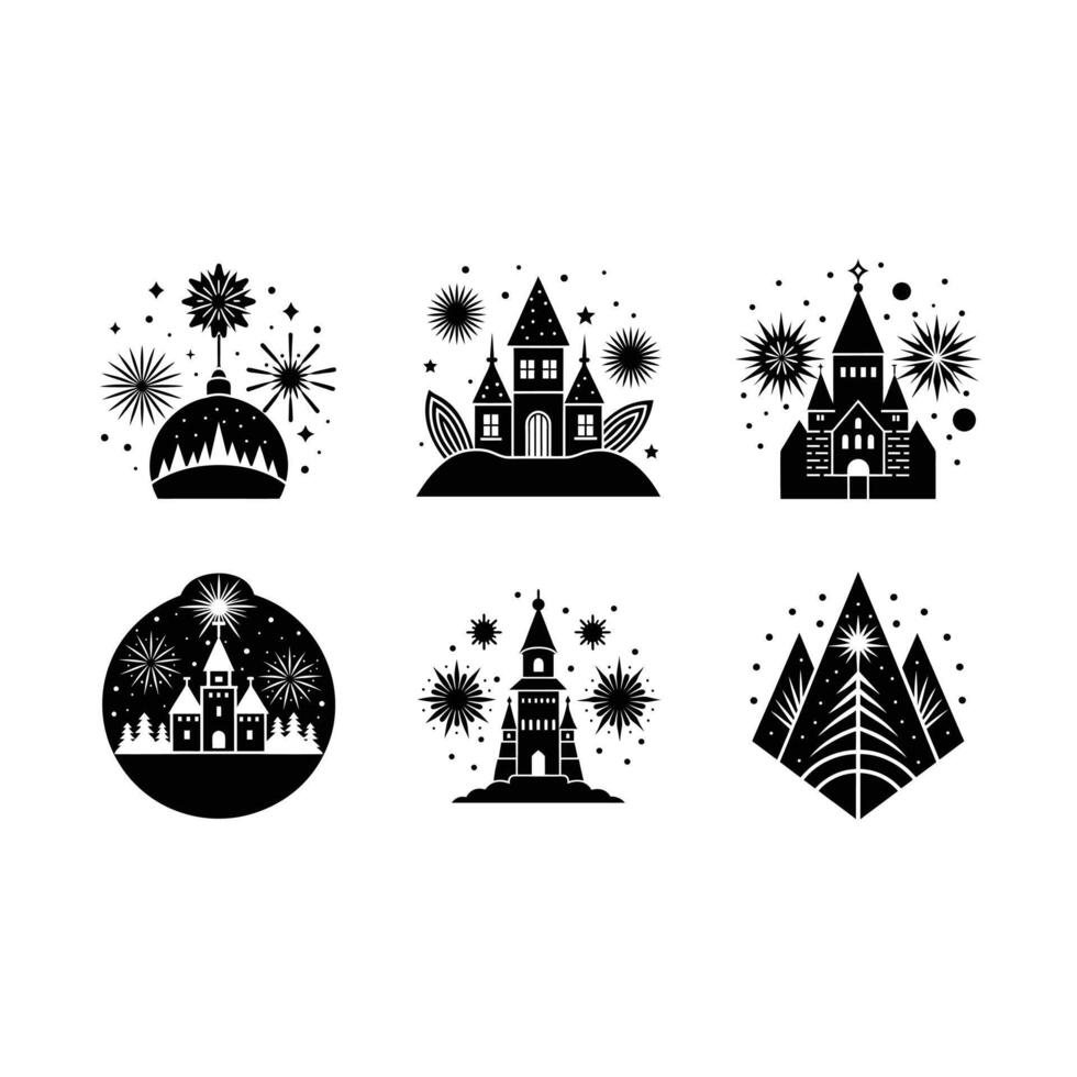 Celebrate 2024 with this vibrant New Year design for all your festive needs vector