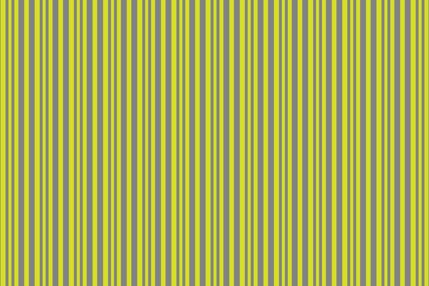 simple abstract grey ash color vertical creative line pattern striped fabric with a yellow and green striped background vector
