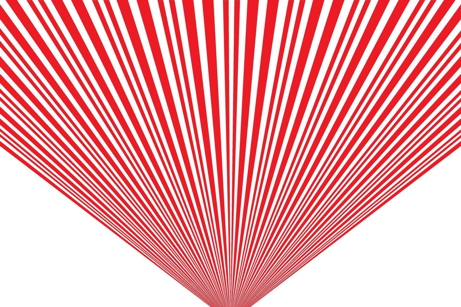 simple abstract red color vertical creative asymmetrical line pattern a red line with a white background vector