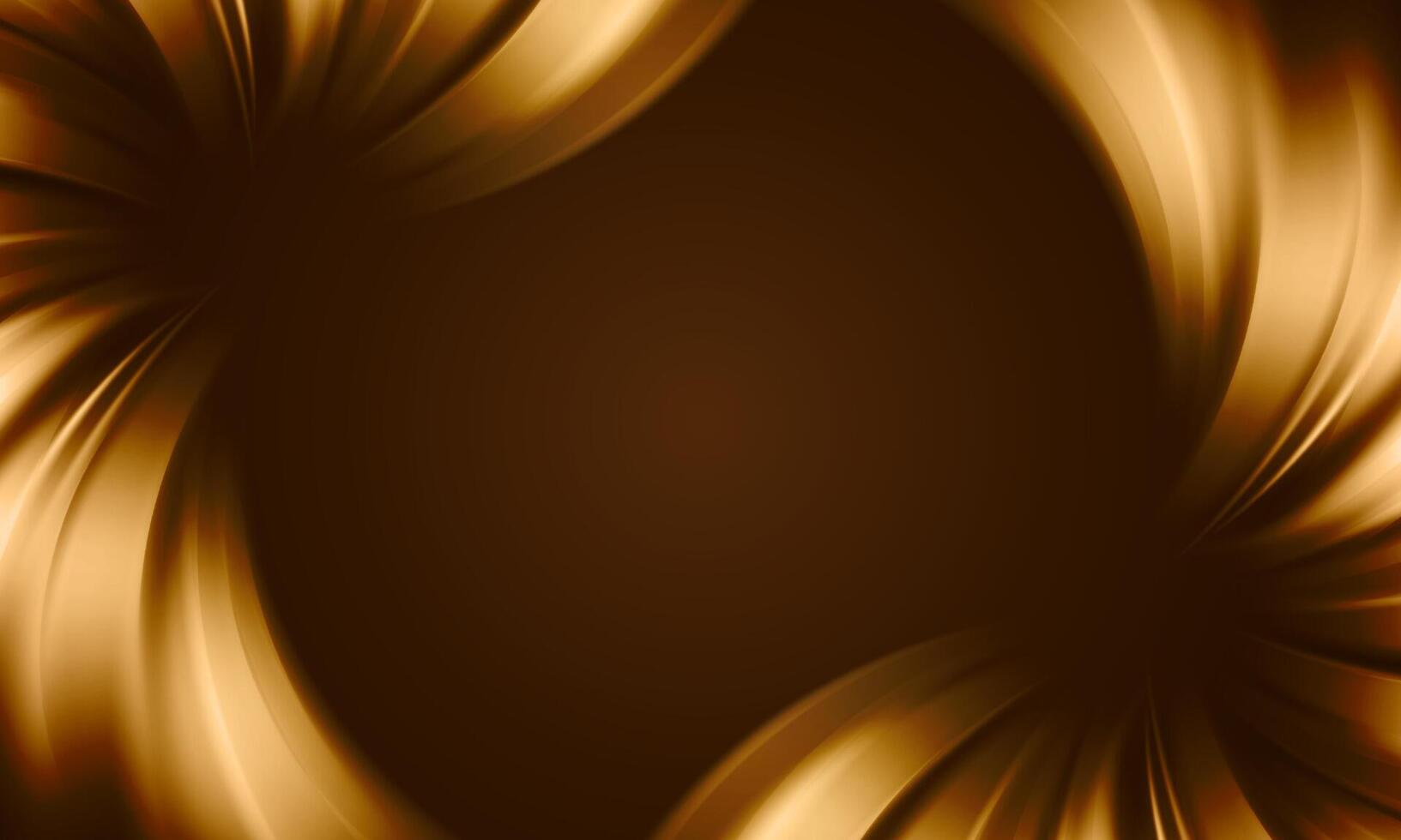 Abstract dark red luxury fabric wave background with copy space. Smooth gold liquid wave. vector