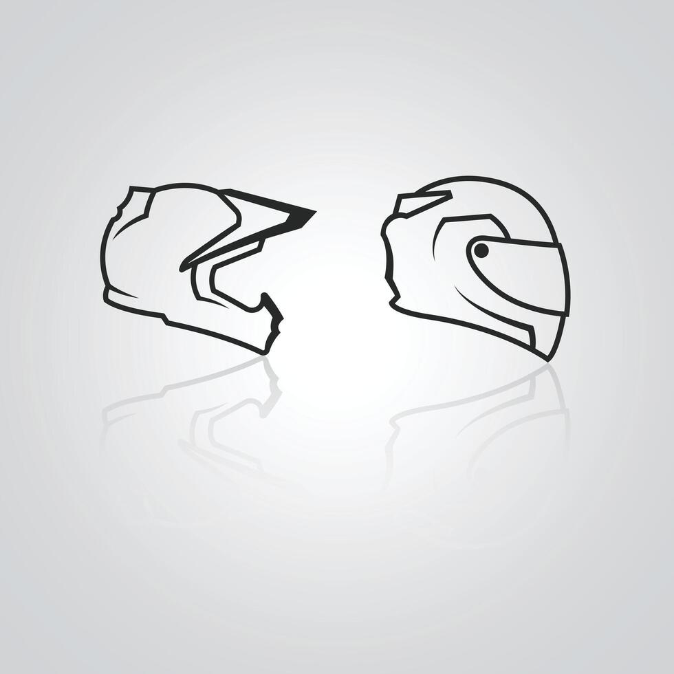 Bike helmet, helmet icons, unique icons, helmet, silver background, Illustration vector