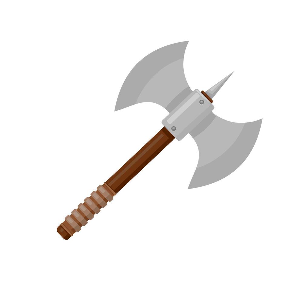 Axe Weapon Icon Illustration vector