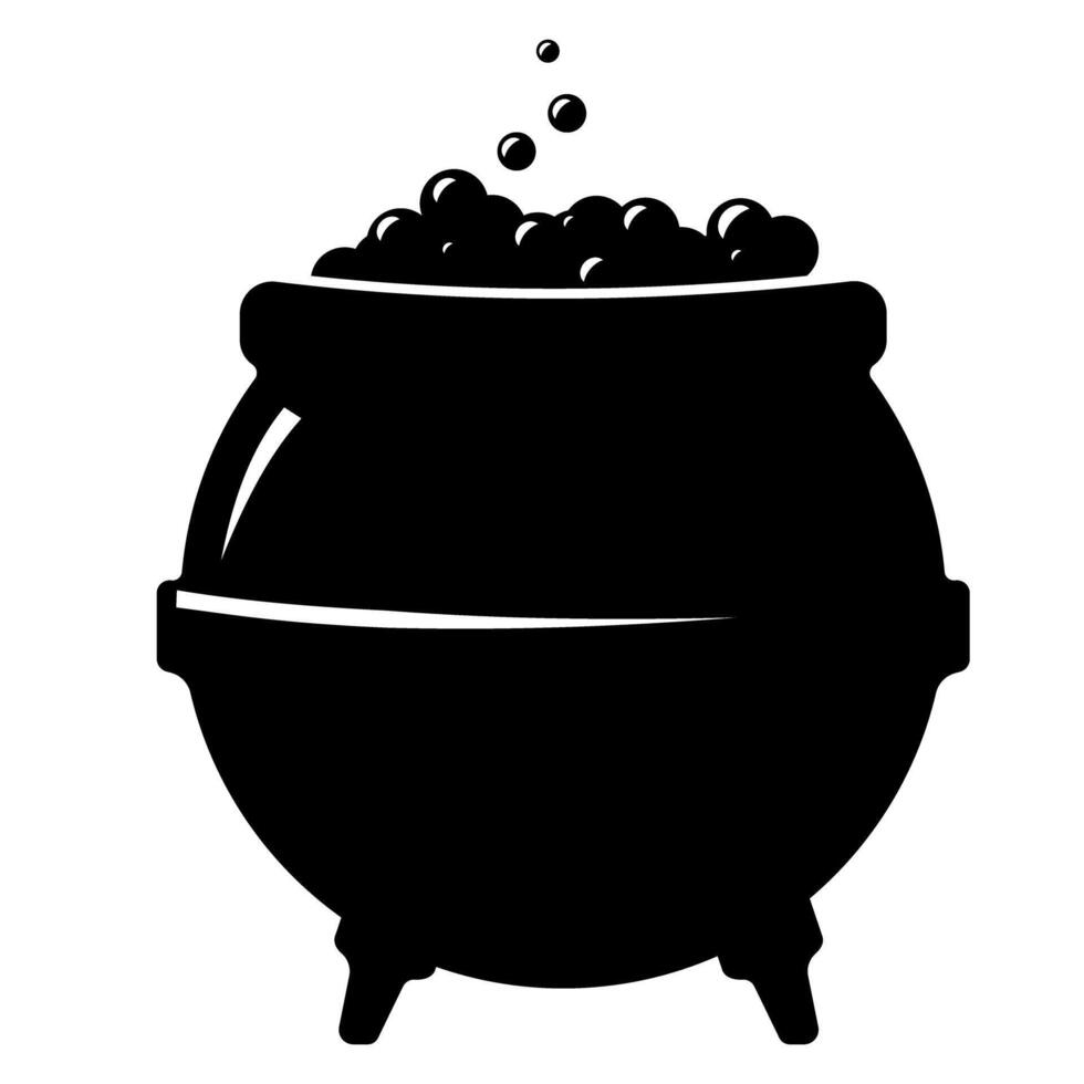 Magic Bubbling Cauldron vector