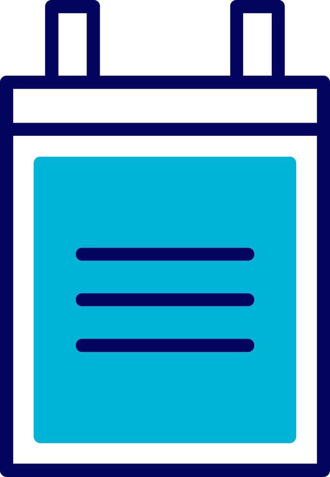 Camera Battery Blue Mixed Icon vector