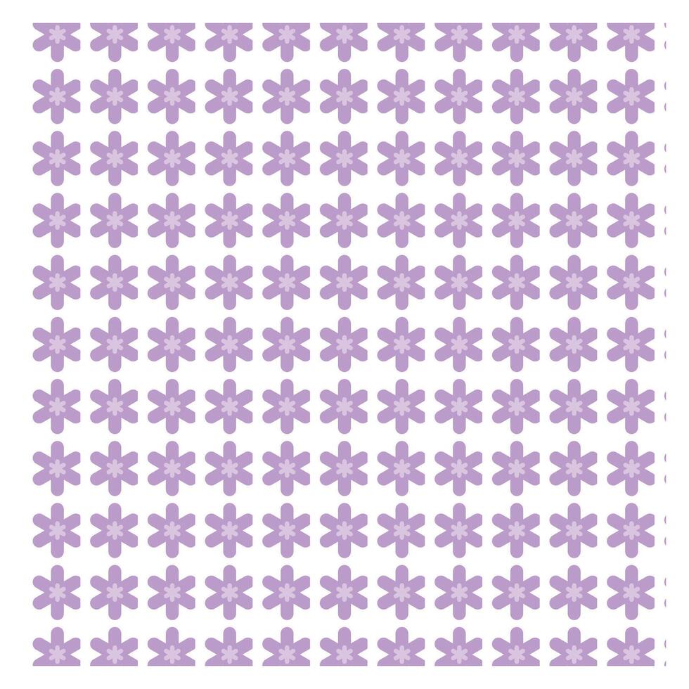 Lavender Floral Pattern Design vector