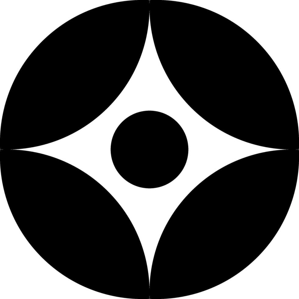 Stylized Illustration of a Flower vector
