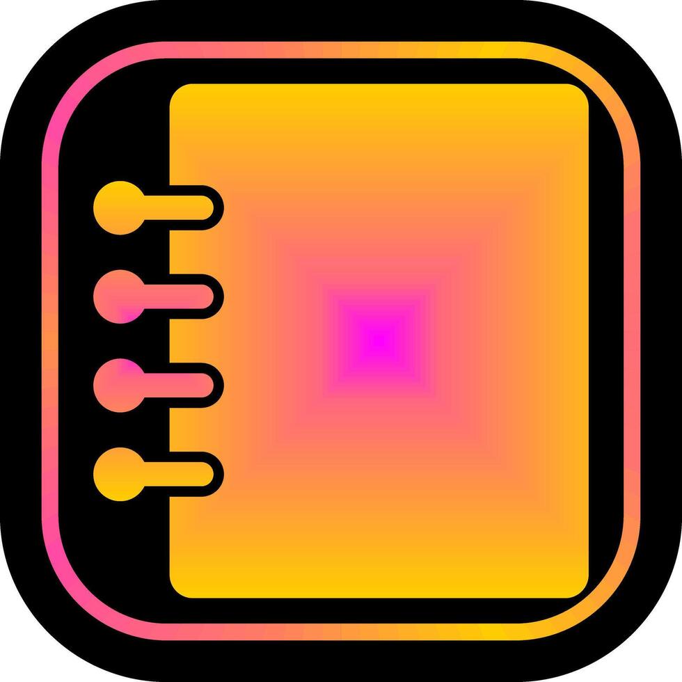 Notepad Icon Design vector
