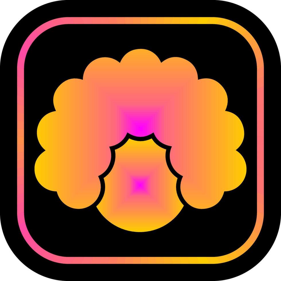 Clown Face Icon Design vector