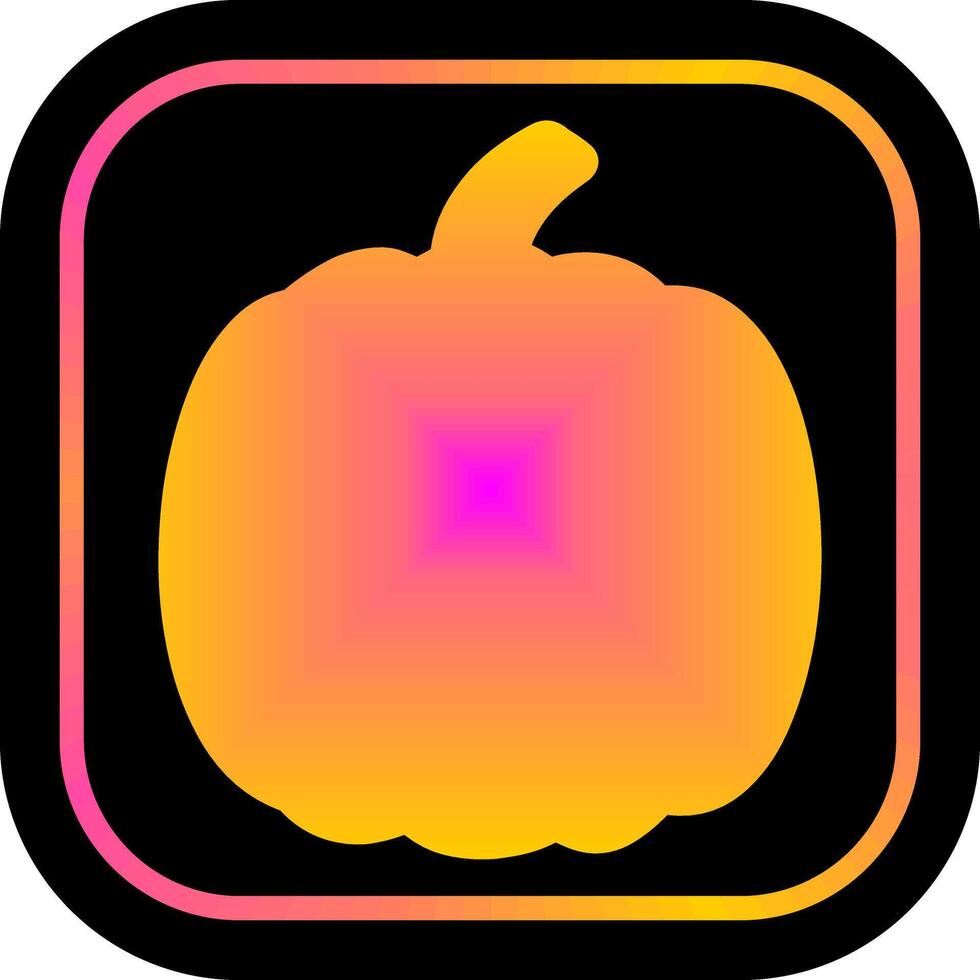 Jack-O-Lantern Icon Design vector
