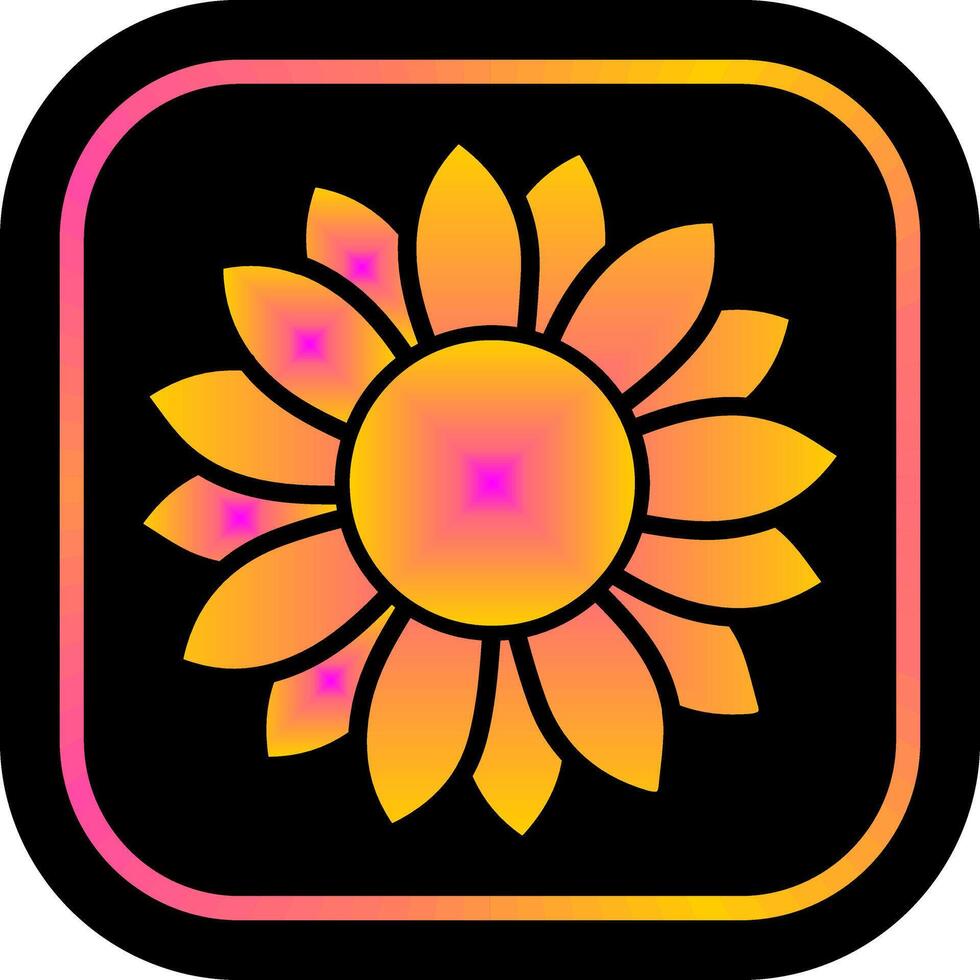 Floral Arrangement Icon Design vector