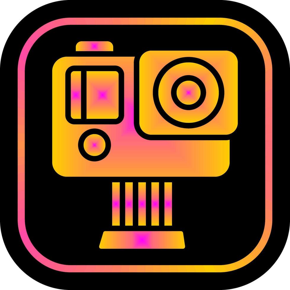 Camera Accessories Icon Design vector