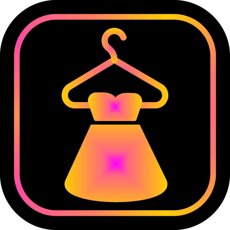 Dressing Up Icon Design vector