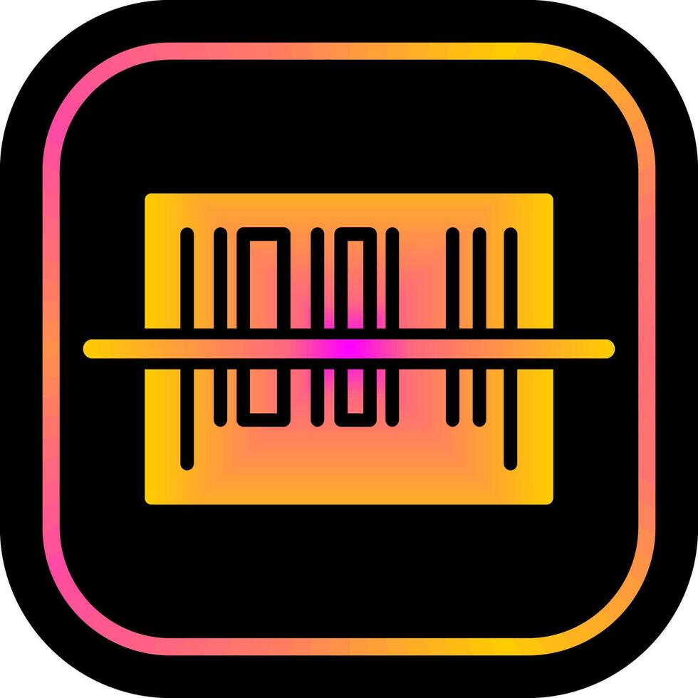 Barcode Shipping Icon Design vector