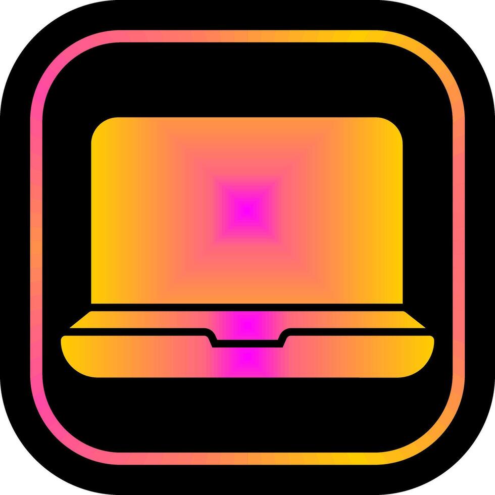 Laptop Icon Design vector